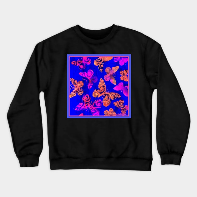 Beautiful Butterflies Crewneck Sweatshirt by AmandaSlaterArt